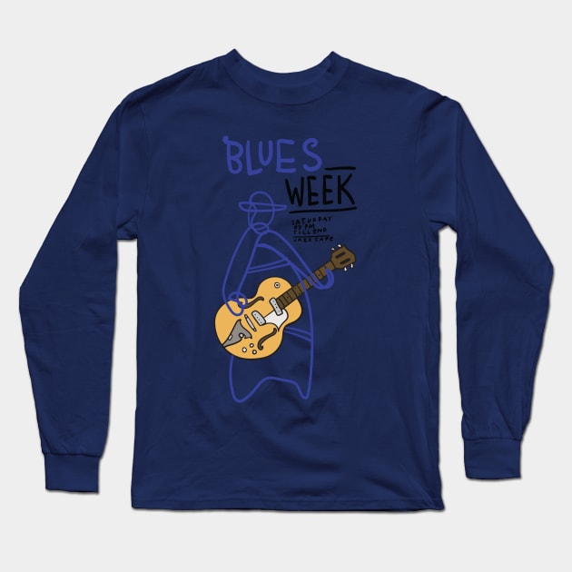 Blues week Long Sleeve T-Shirt by Music Lover